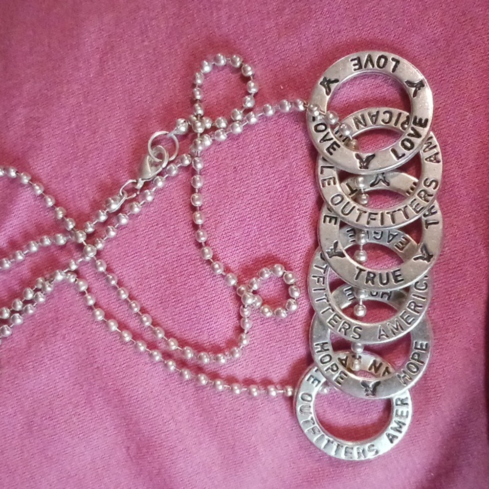 24 inch American eagle necklace